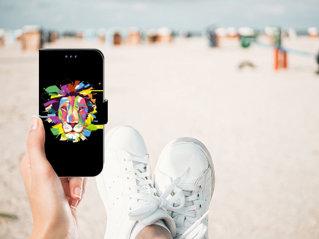 Samsung Galaxy S10e Leuk Hoesje Lion Color