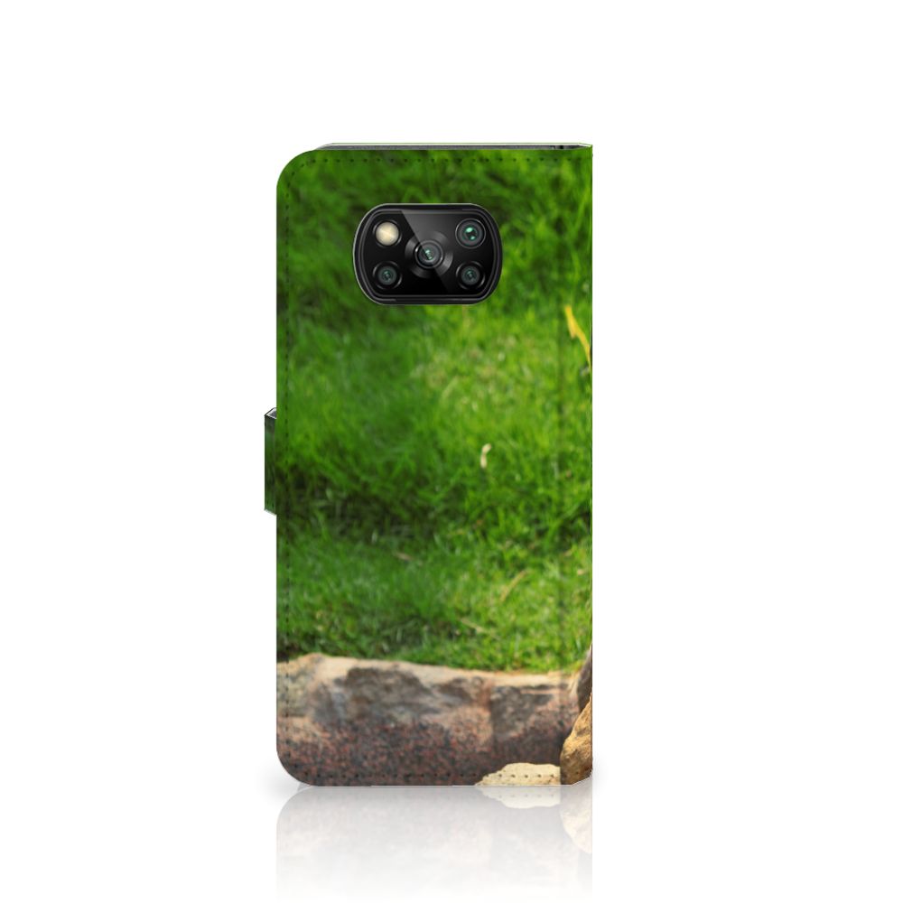 Xiaomi Poco X3 | Poco X3 Pro Telefoonhoesje met Pasjes Panda