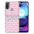 Motorola Moto E20 | E40 Silicone-hoesje Flowers Pink DTMP