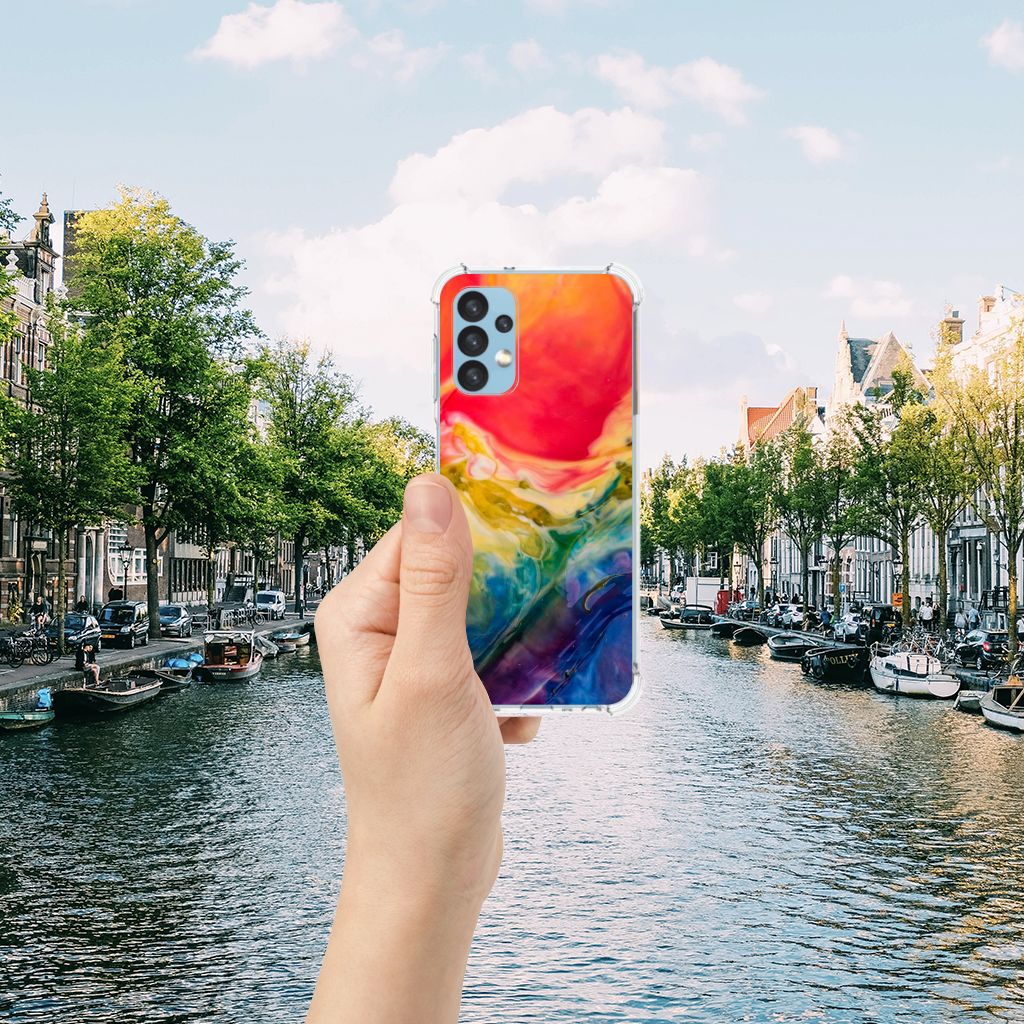 Back Cover Samsung Galaxy A13 (4G) Watercolor Dark B2C Telecom