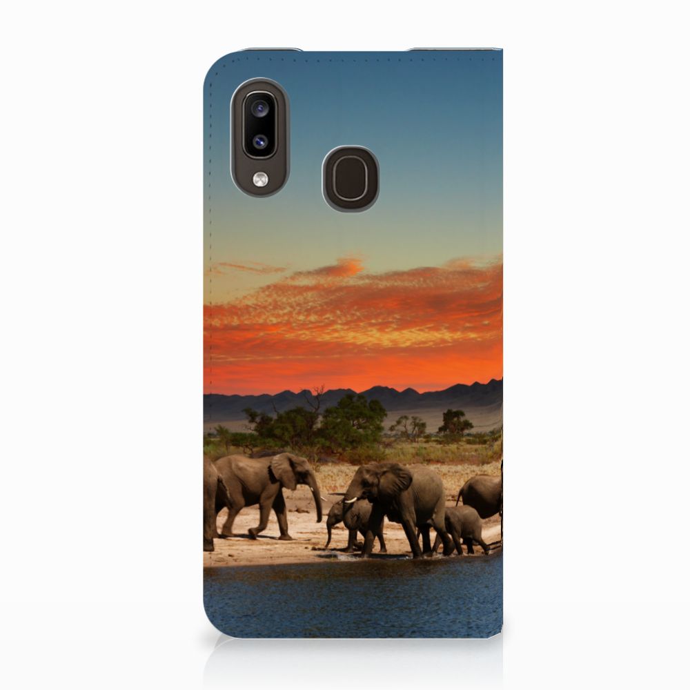 Samsung Galaxy A30 Hoesje maken Olifanten