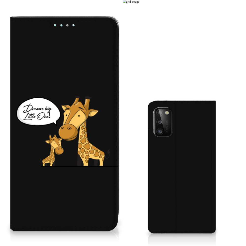 Samsung Galaxy A41 Magnet Case Giraffe - B2C Telecom