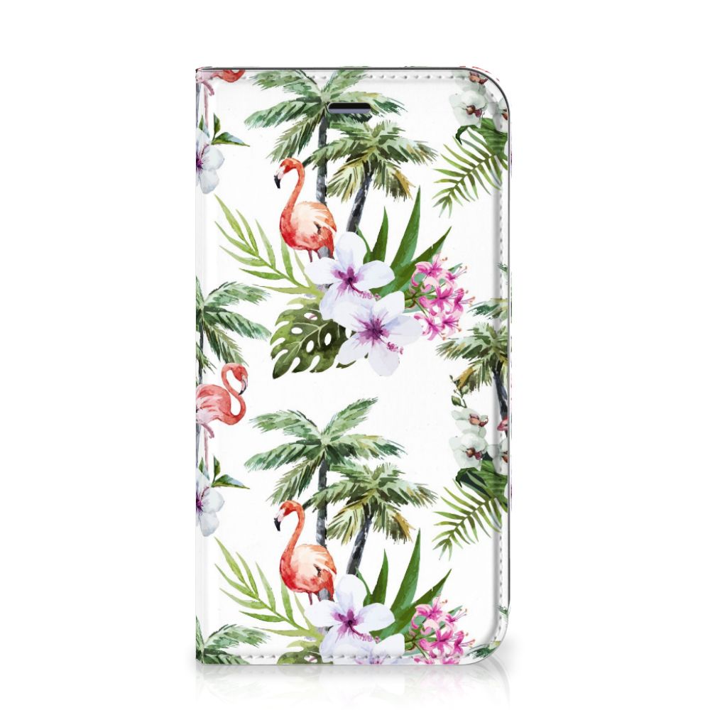 Apple iPhone 11 Hoesje maken Flamingo Palms