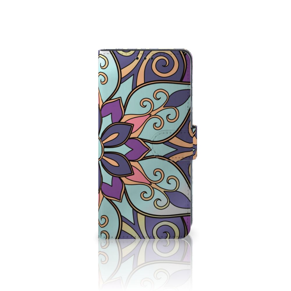 Samsung Galaxy M31 Hoesje Purple Flower