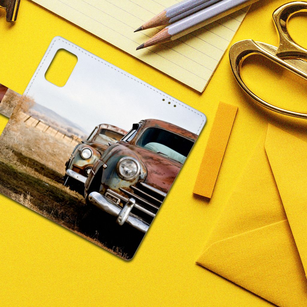Samsung Galaxy A02s | M02s Telefoonhoesje met foto Vintage Auto