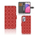 Samsung Galaxy A33 5G Telefoon Hoesje Batik Rood