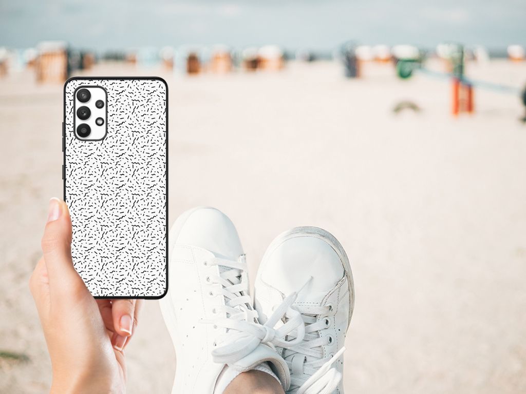 Samsung Galaxy A32 4G | A32 5G Enterprise Editie Back Case Stripes Dots B2C Telecom