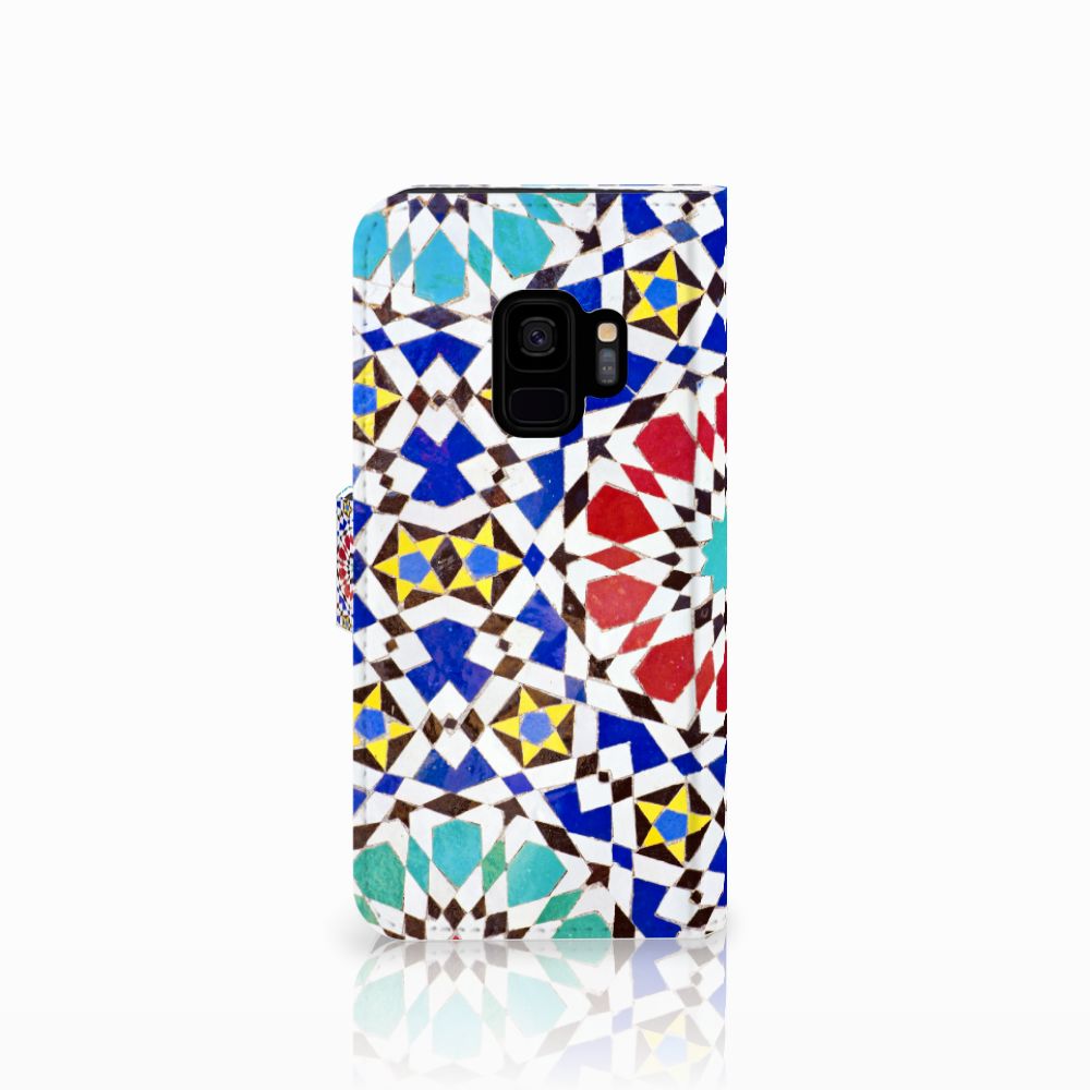 Samsung Galaxy S9 Bookcase Mozaïek