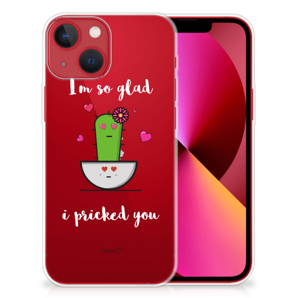 Apple iPhone 13 Telefoonhoesje met Naam Cactus Glad B2C Telecom