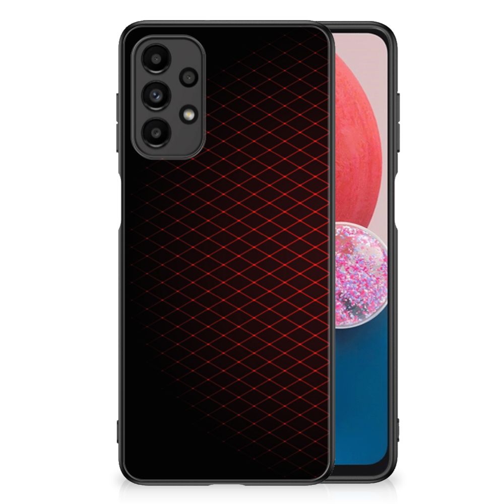 Samsung Galaxy A13 4G Back Case Geruit Rood B2C Telecom