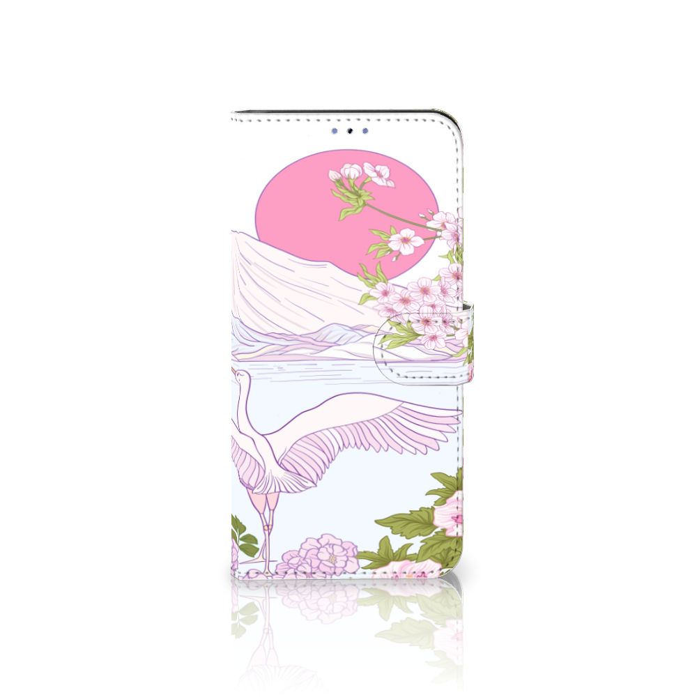 Xiaomi 12 Pro Telefoonhoesje met Pasjes Bird Standing