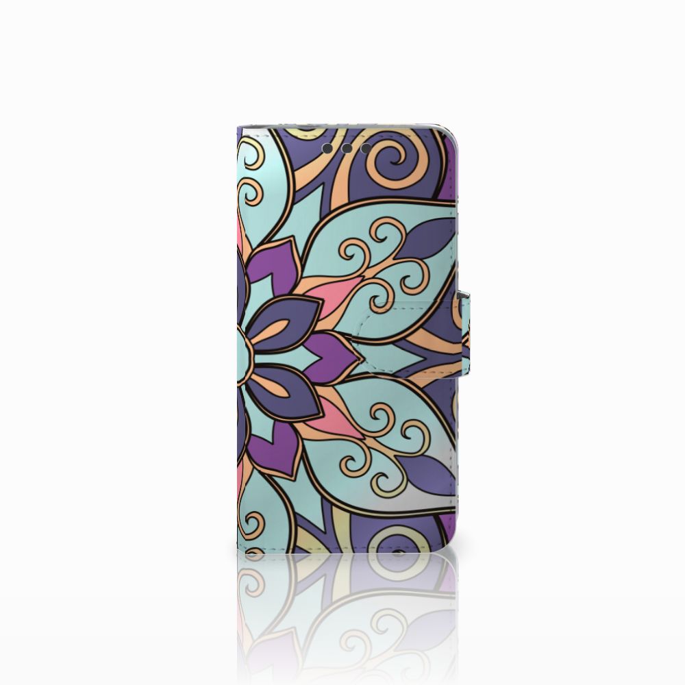 Microsoft Lumia 650 Hoesje Purple Flower