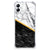 Samsung Galaxy A04e Anti-Shock Hoesje Marmer Wit Zwart - Origineel Cadeau Man B2C Telecom