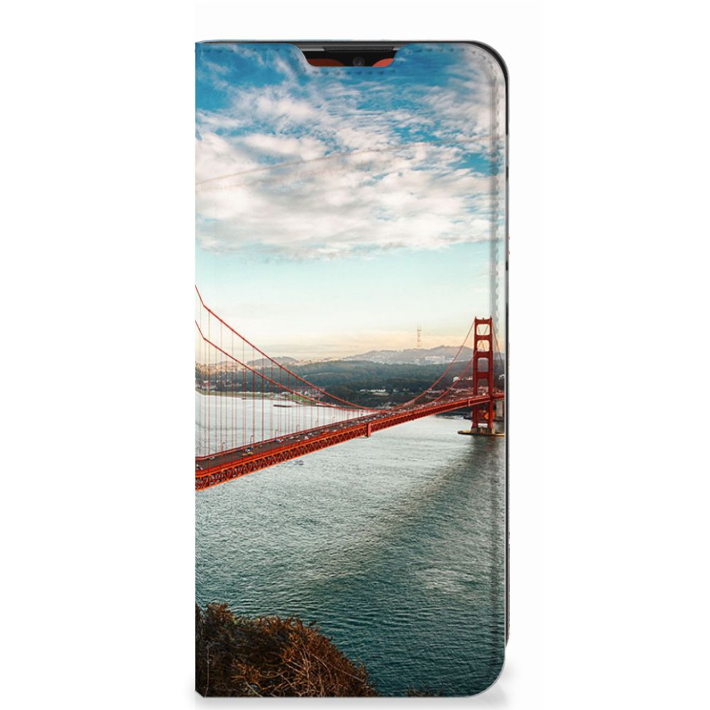 Motorola Moto E7 Power | E7i Power Book Cover Golden Gate Bridge