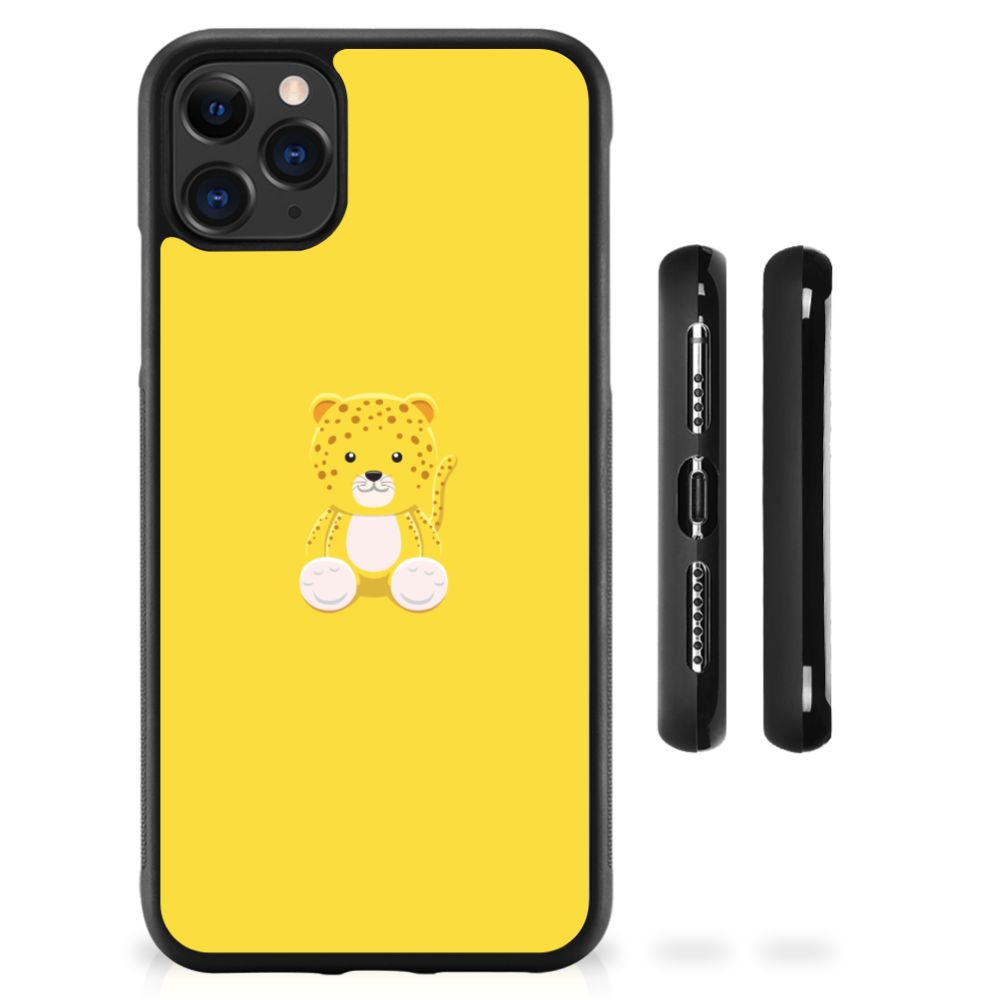 Apple iPhone 11 Pro Max Bumper Hoesje Baby Leopard B2C Telecom