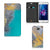 Huawei Y5 2 | Y6 Compact Standcase Marble Blue Gold