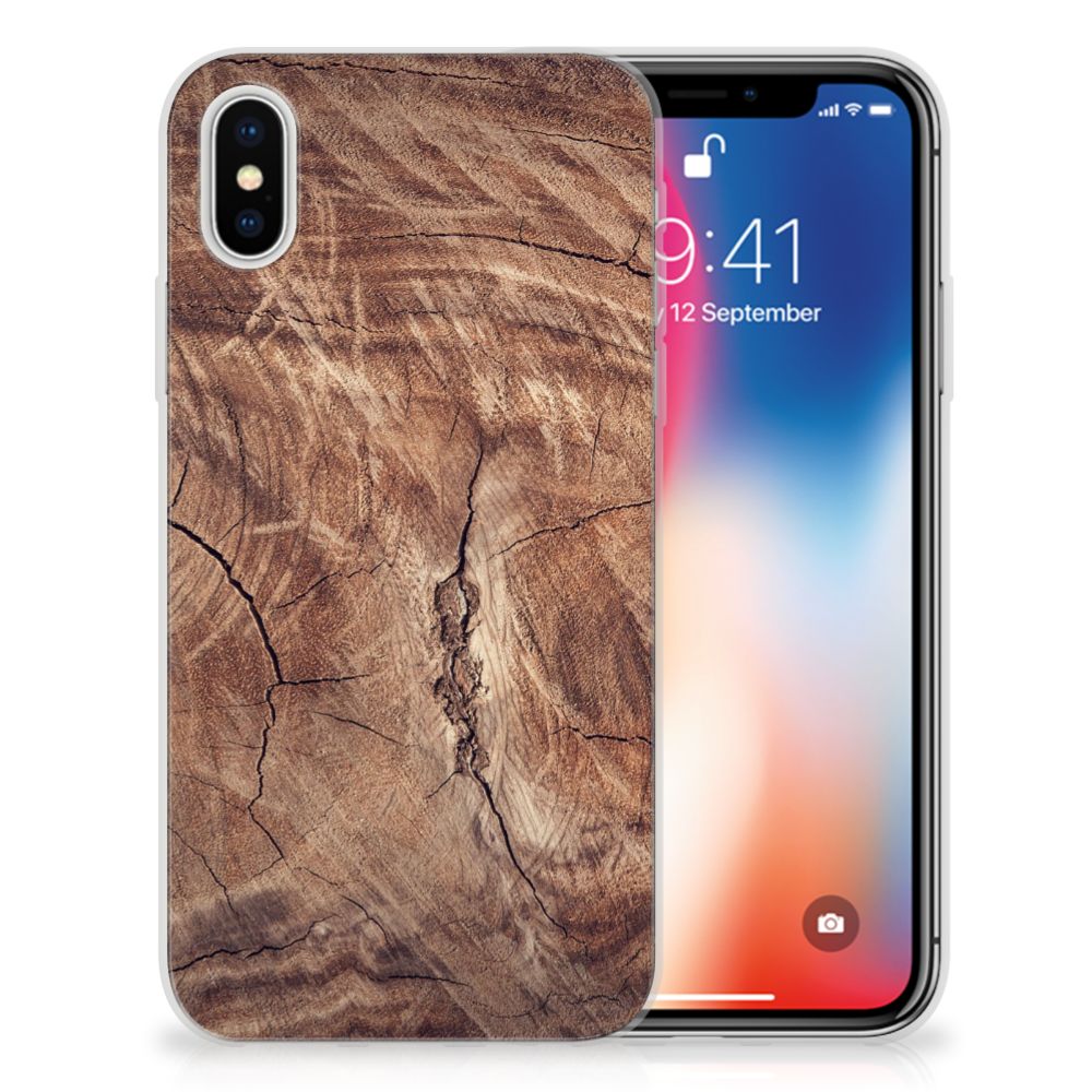 Apple iPhone X | Xs Bumper Hoesje Tree Trunk