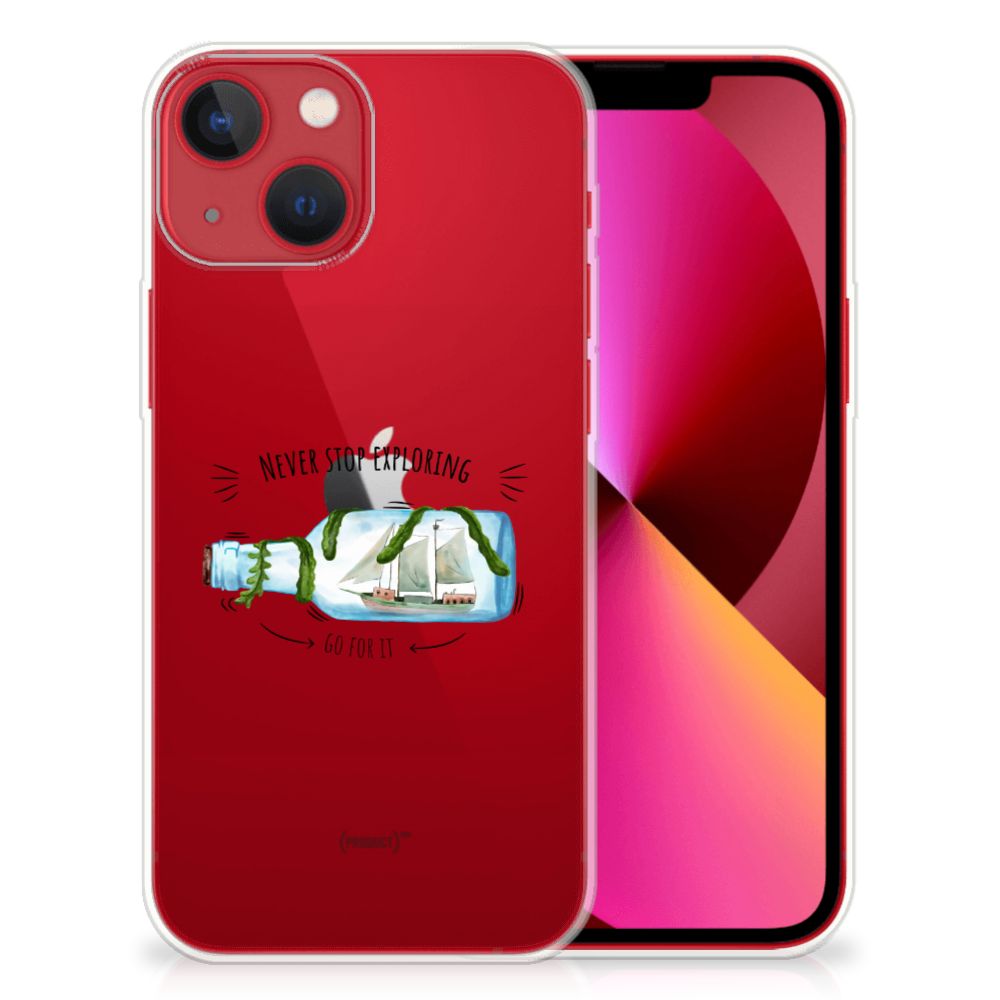 Apple iPhone 13 Telefoonhoesje met Naam Boho Bottle B2C Telecom