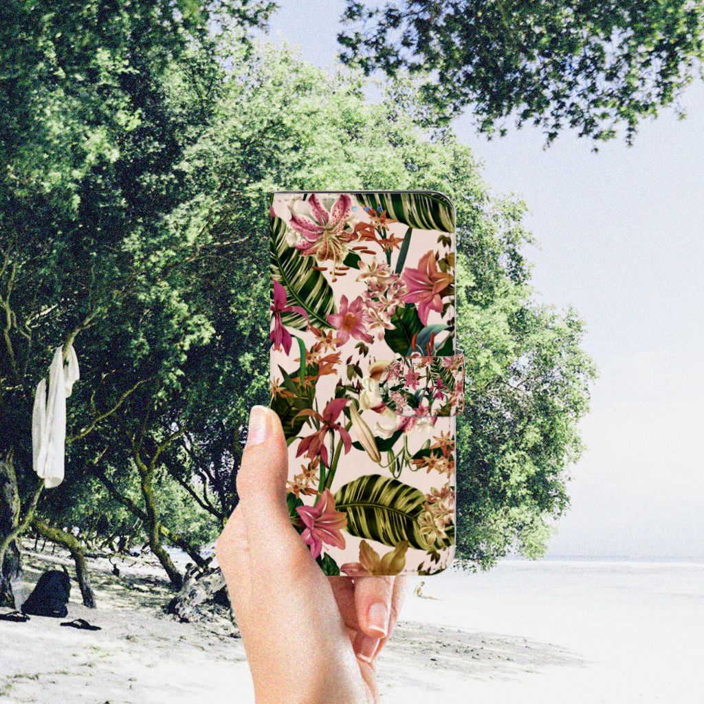 OPPO Find X3 Neo 5G Hoesje Flowers