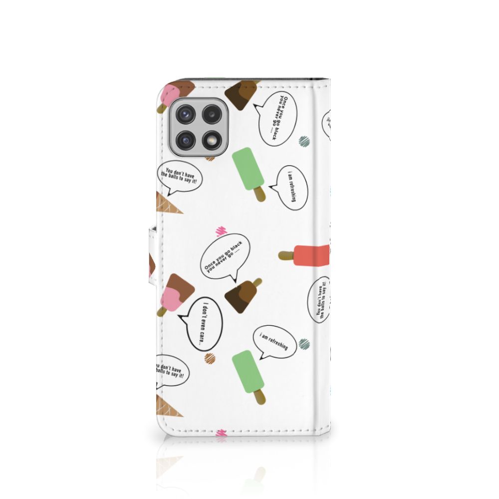 Samsung Galaxy A22 5G Book Cover IJsjes