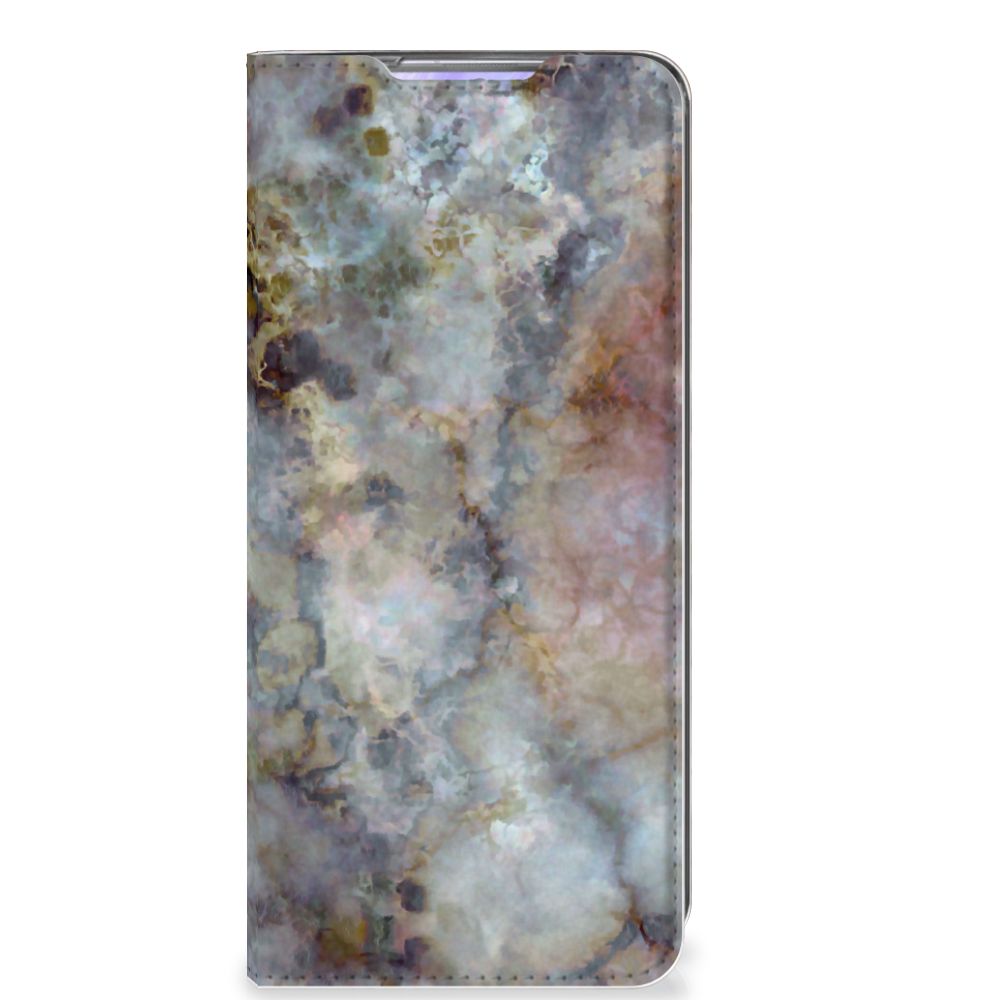 Samsung Galaxy S20 Ultra Standcase Marmer Grijs - B2C Telecom