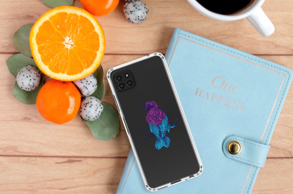 Samsung Galaxy A22 5G Stevig Bumper Hoesje Merel B2C Telecom