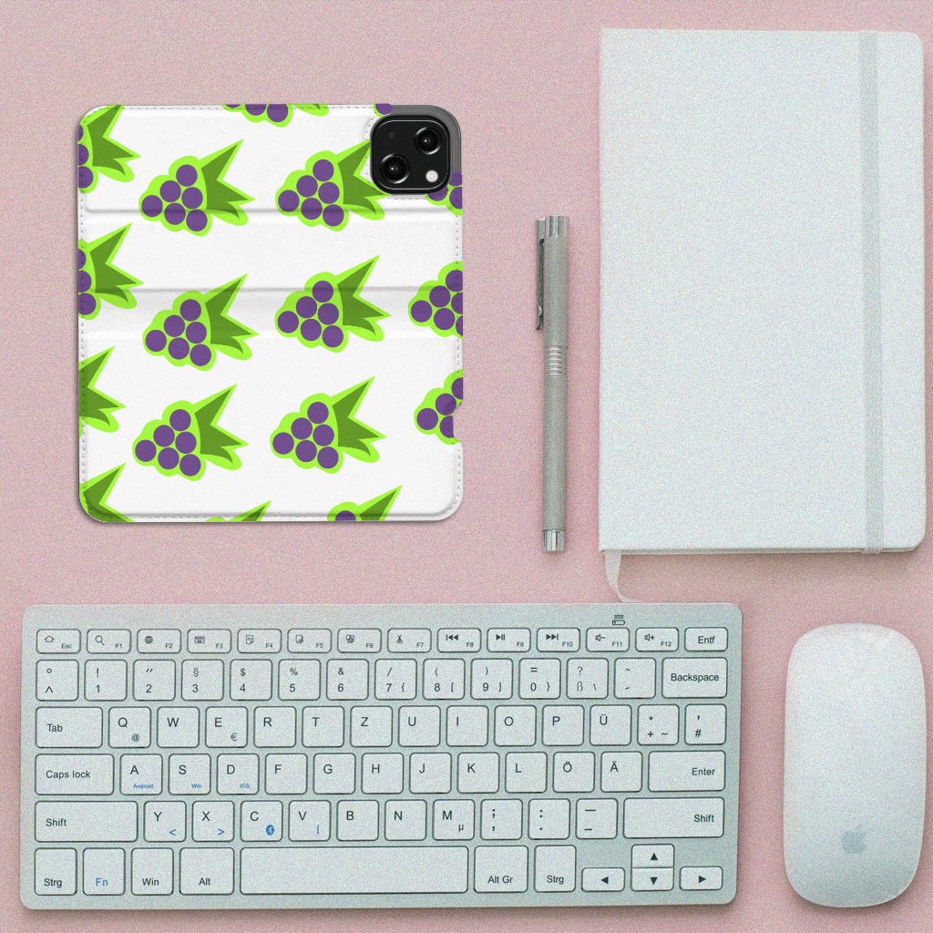 iPhone 13 Flip Style Cover Druiven