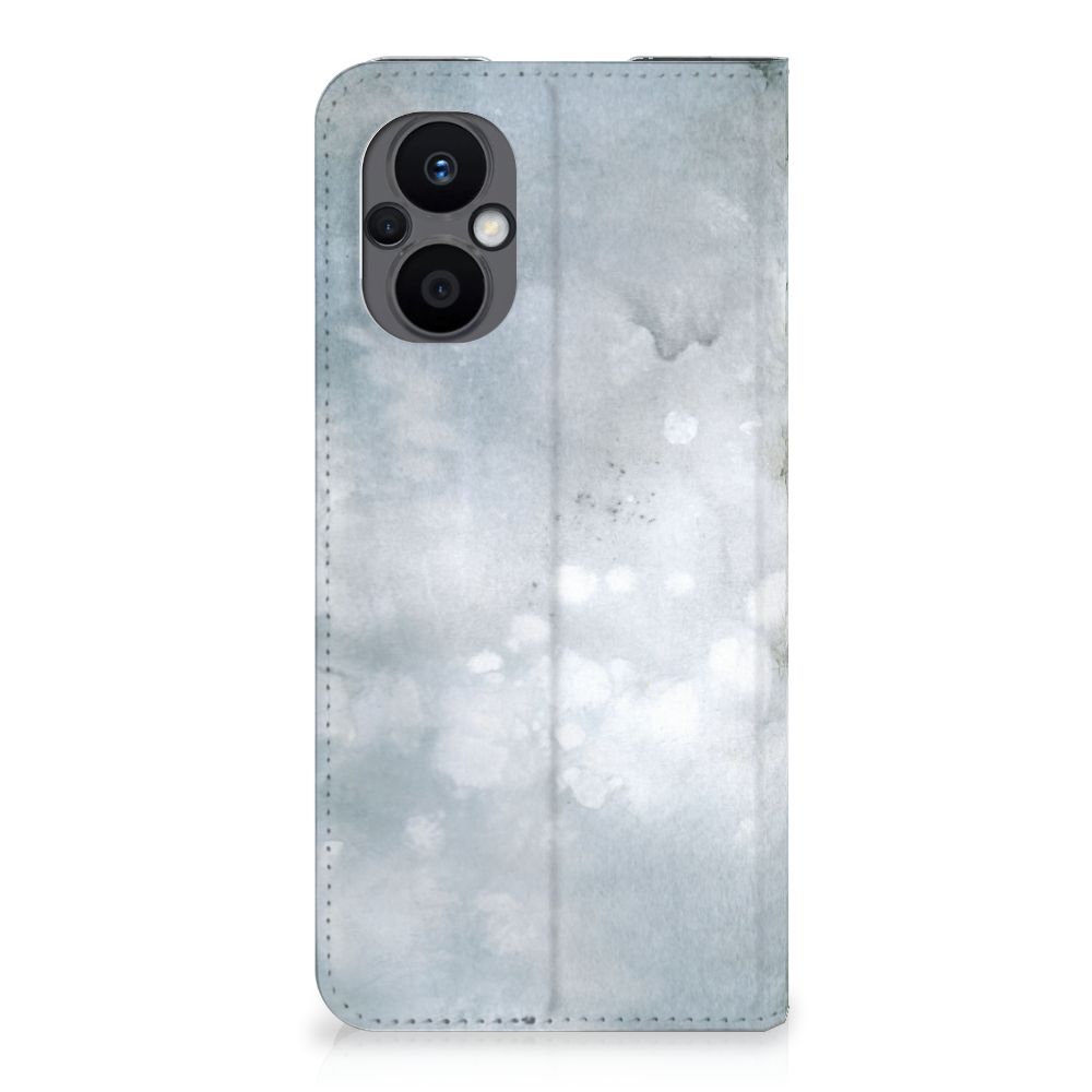 Bookcase OPPO Reno8 Lite Painting Grey - B2C Telecom