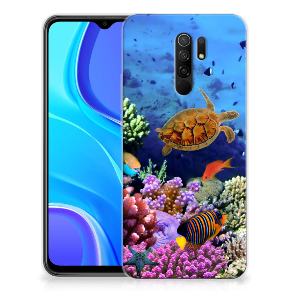 Xiaomi Redmi 9 TPU Hoesje Vissen B2C Telecom