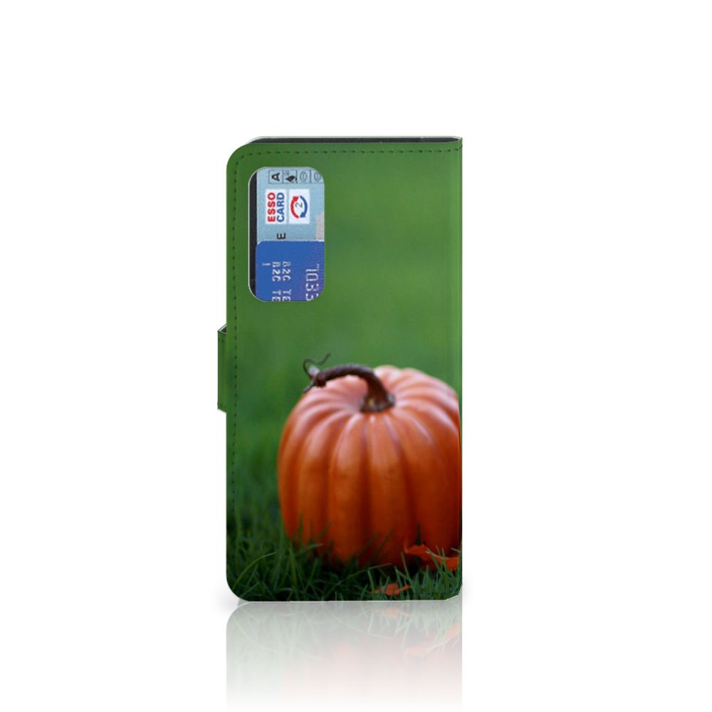 Huawei P40 Telefoonhoesje met Pasjes Kitten