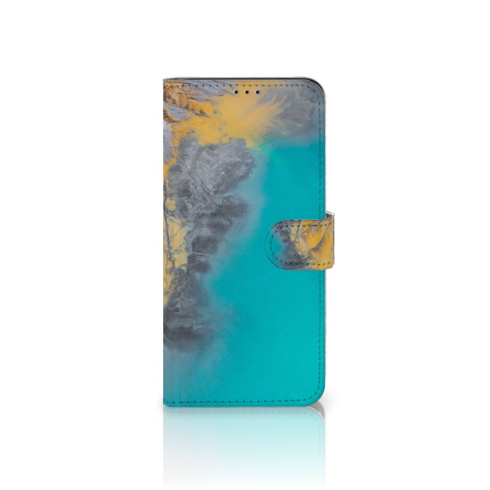 Xiaomi Poco X4 Pro 5G Bookcase Marble Blue Gold