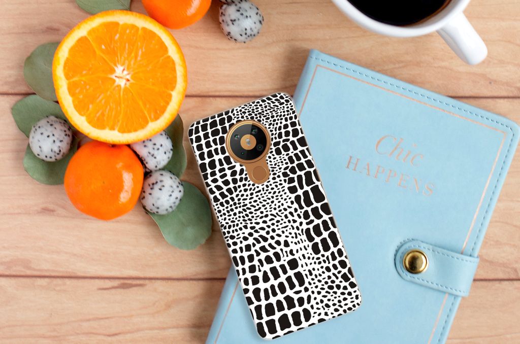 Nokia 5.3 TPU Hoesje Slangenprint B2C Telecom