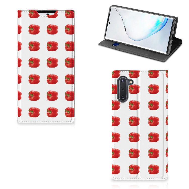 Samsung Galaxy Note 10 Flip Style Cover Paprika Red