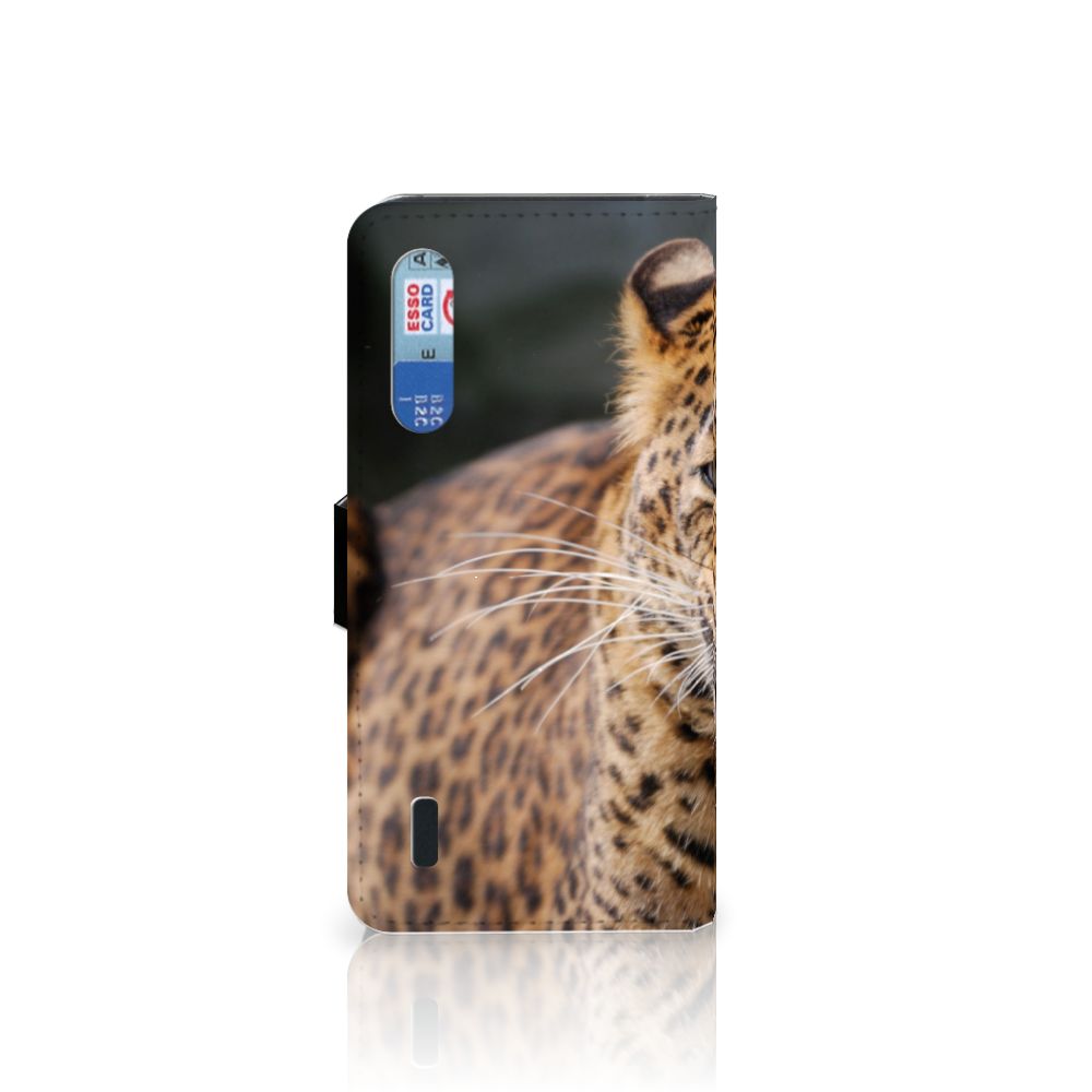 Xiaomi Mi 9 Lite Telefoonhoesje met Pasjes Luipaard