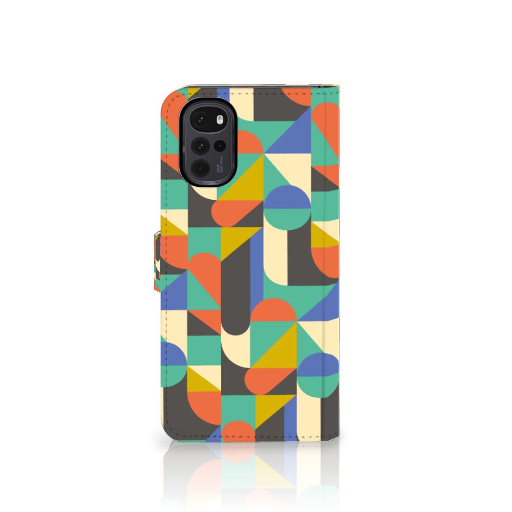 Motorola Moto G22 Telefoon Hoesje Funky Retro