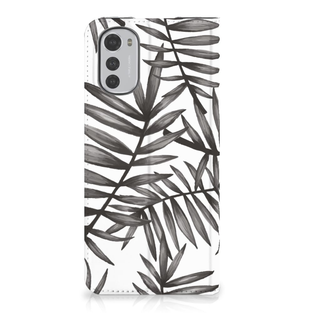 Motorola Moto E32 | Moto E32s Smart Cover Leaves Grey - B2C Telecom