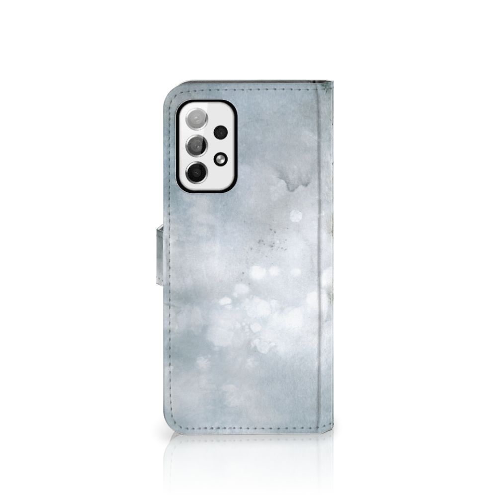 Hoesje Samsung Galaxy A73 5G Painting Grey