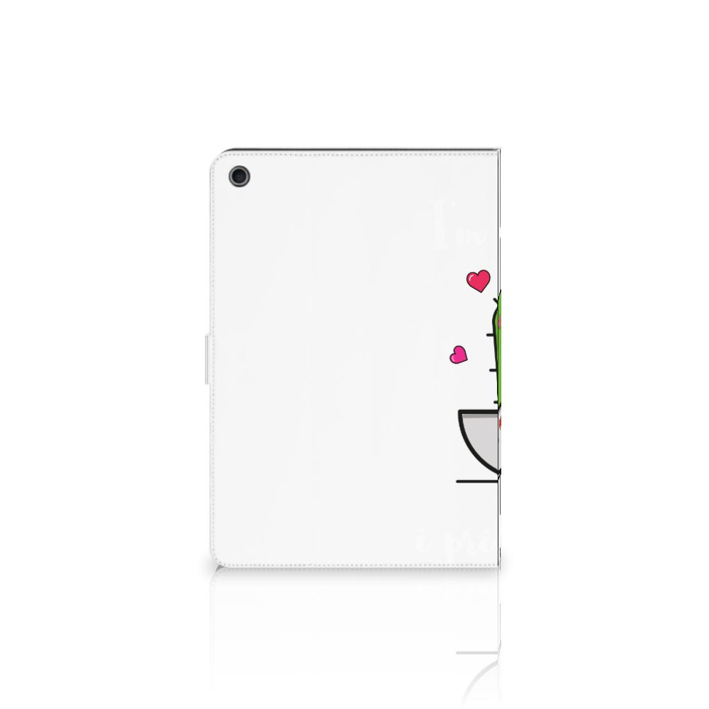 Hippe Tablet Hoes Cactus Glad - open hoes