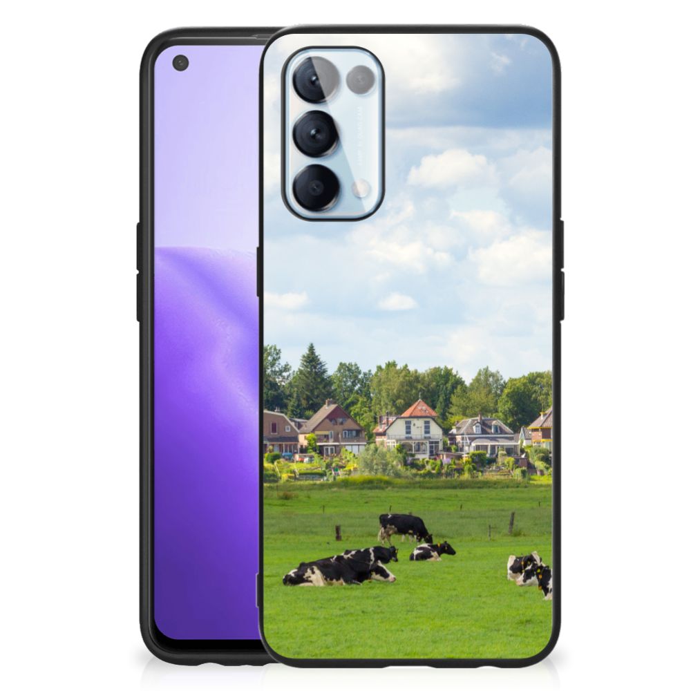 OPPO Reno5 5G | Find X3 Lite Dierenprint Telefoonhoesje Koeien B2C Telecom