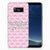 Samsung Galaxy S8 Silicone-hoesje Flowers Pink DTMP