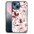 Kleurrijke Telefoonhoesje Apple iPhone 13 mini Watercolor Flowers B2C Telecom