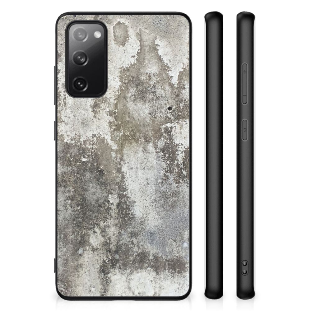 Samsung Galaxy S20 FE Marmeren Print Telefoonhoesje Beton Print B2C Telecom