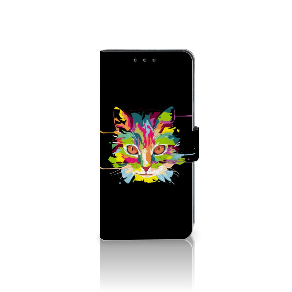 Xiaomi Redmi 8A Leuk Hoesje Cat Color