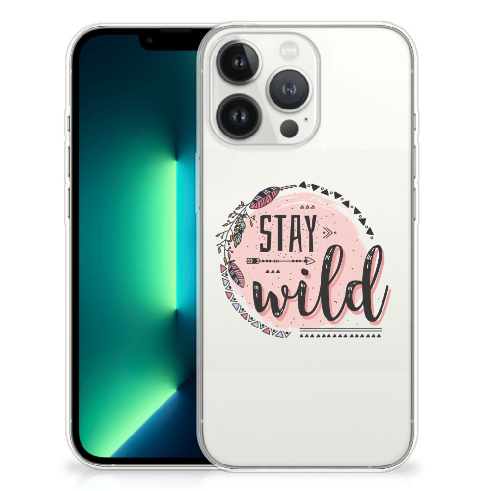 iPhone 13 Pro Max Telefoonhoesje met Naam Boho Stay Wild B2C Telecom