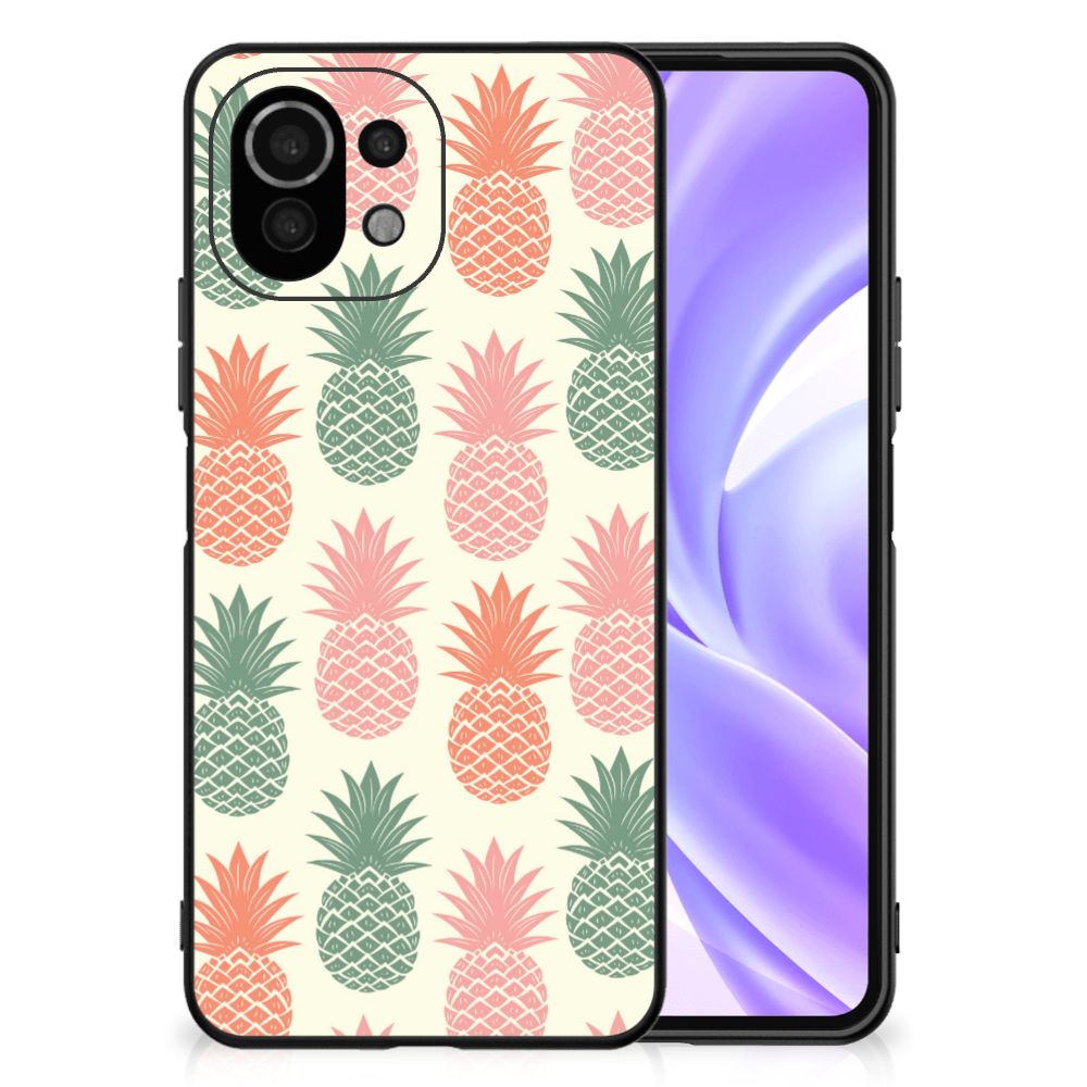 Xiaomi 11 Lite 5G NE | Mi 11 Lite Back Cover Hoesje Ananas