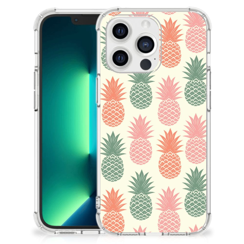 iPhone 13 Pro Max Beschermhoes Ananas - B2C Telecom