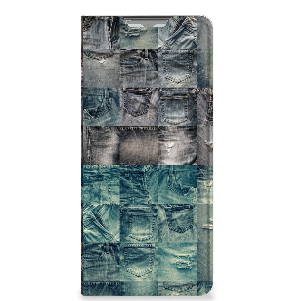 Hippe Standcase OPPO Reno3 | A91 Spijkerbroeken - B2C Telecom
