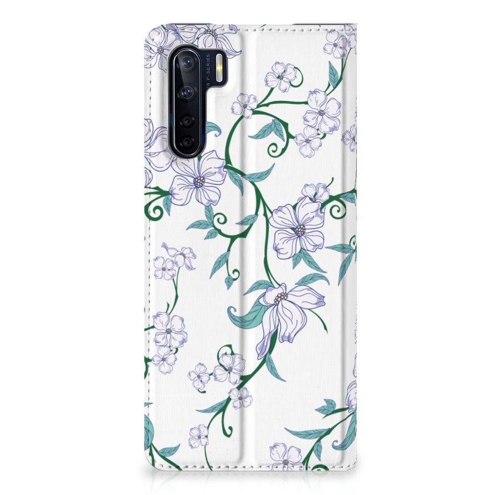 OPPO Reno3 | A91 Uniek Smart Cover Blossom White - B2C Telecom