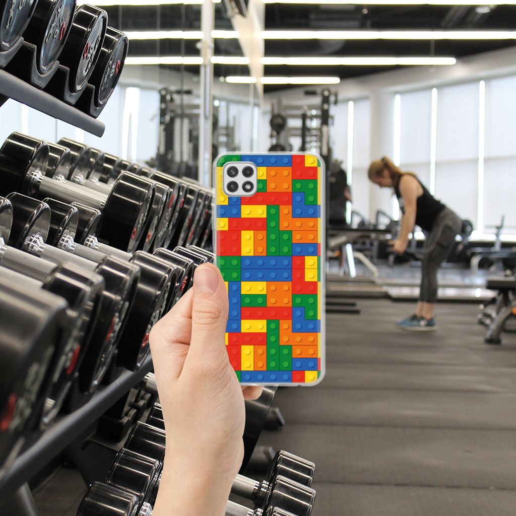 Samsung Galaxy A22 5G TPU bumper Blokken B2C Telecom