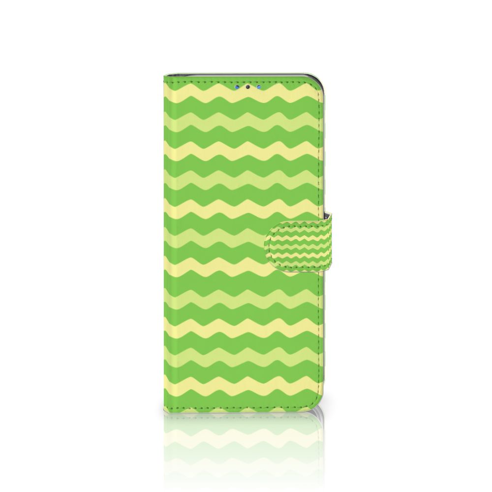Motorola G8 Power Lite Telefoon Hoesje Waves Green